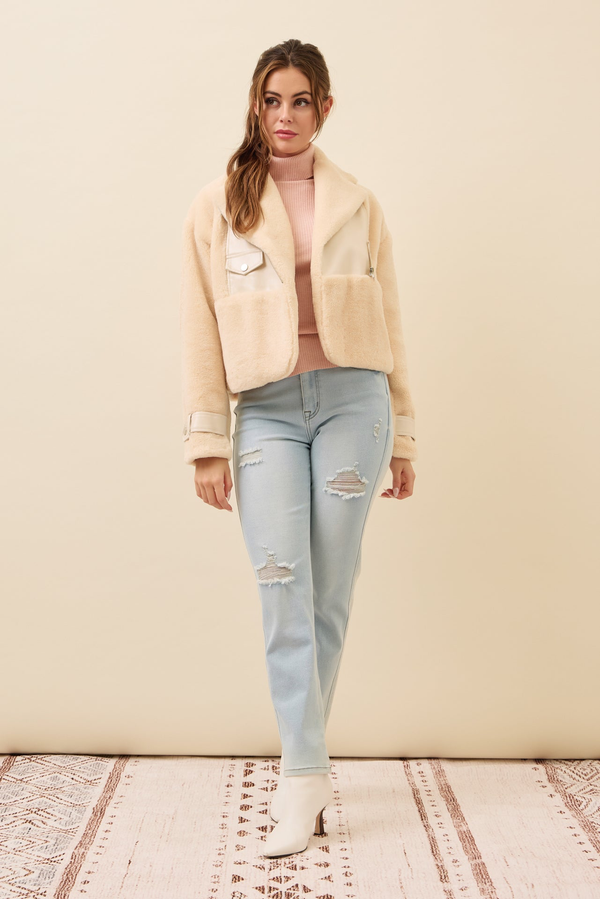 SHERPA BEIGE JACKET