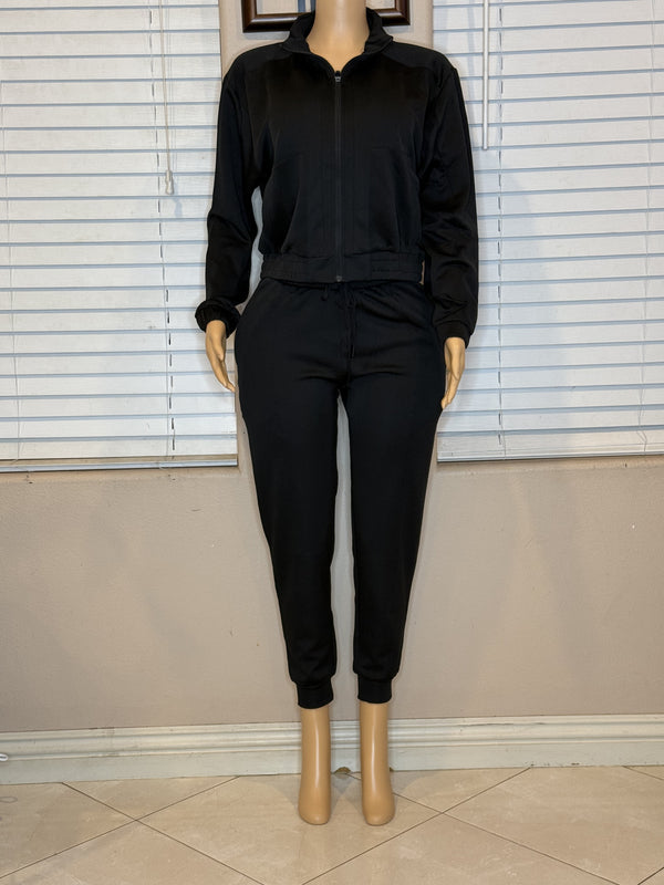 BLACK JOGGER SET