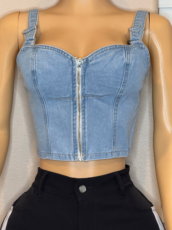 Denim Top