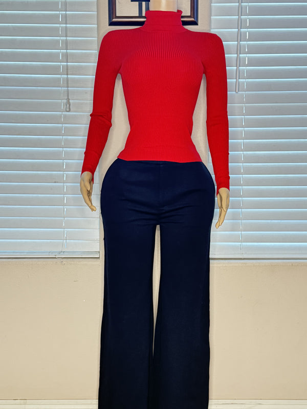 TURTLE NECK TOP