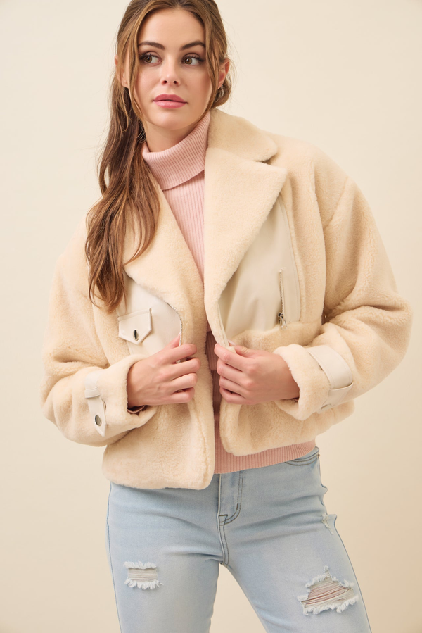 SHERPA BEIGE JACKET